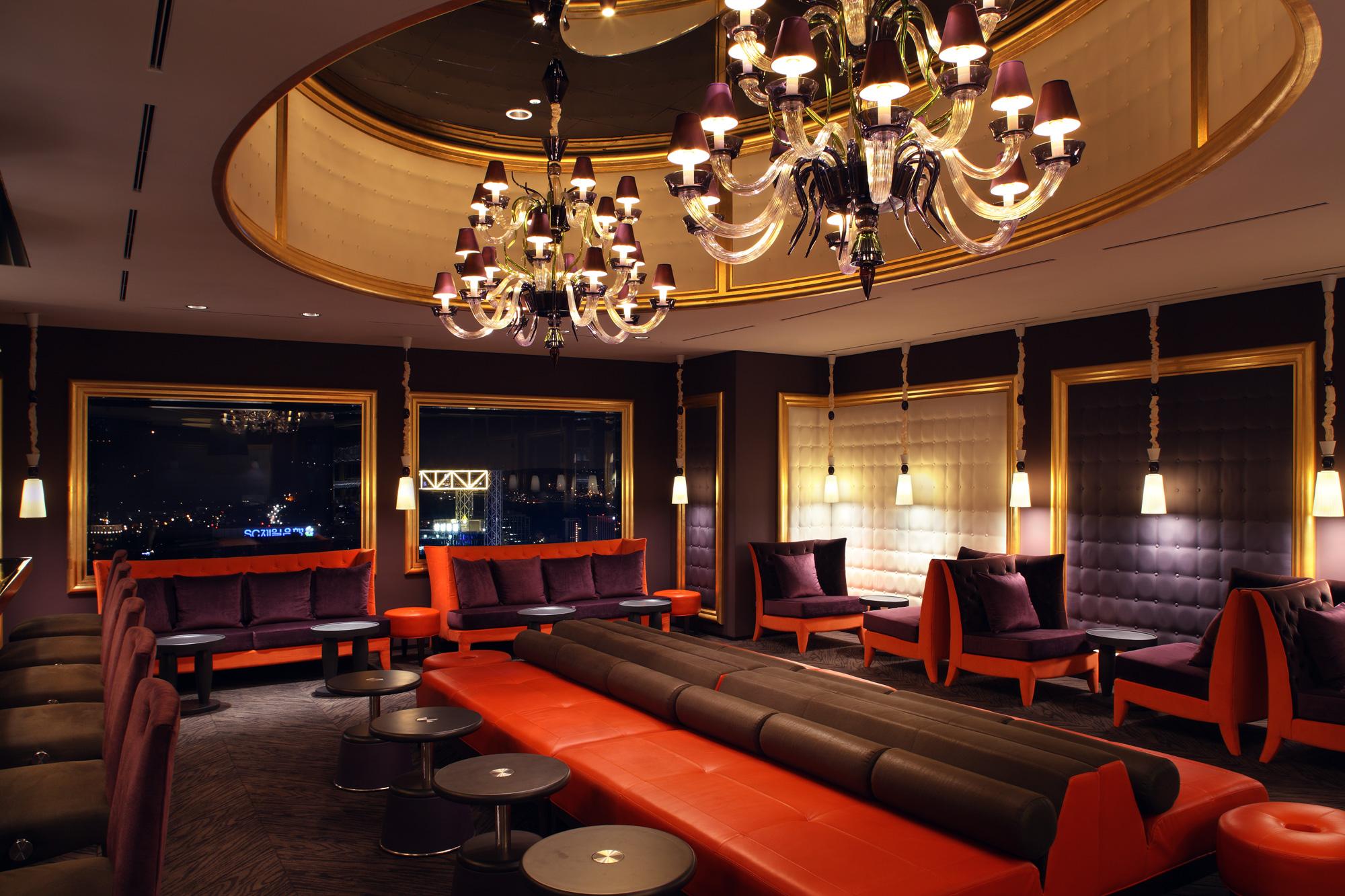Lotte Hotel Seoul Executive Tower Exterior foto The interior of the lounge